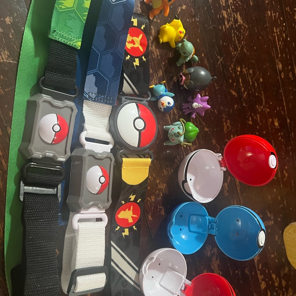 Pokémon Themed Wristbands and Toys
